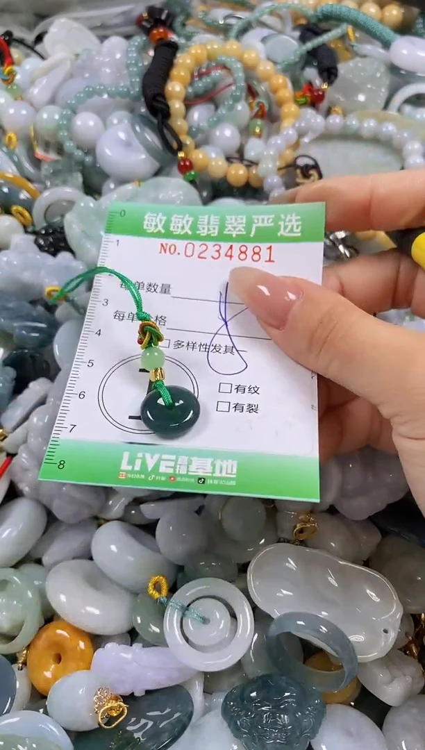 翡翠未镶嵌颈饰闪购0234881