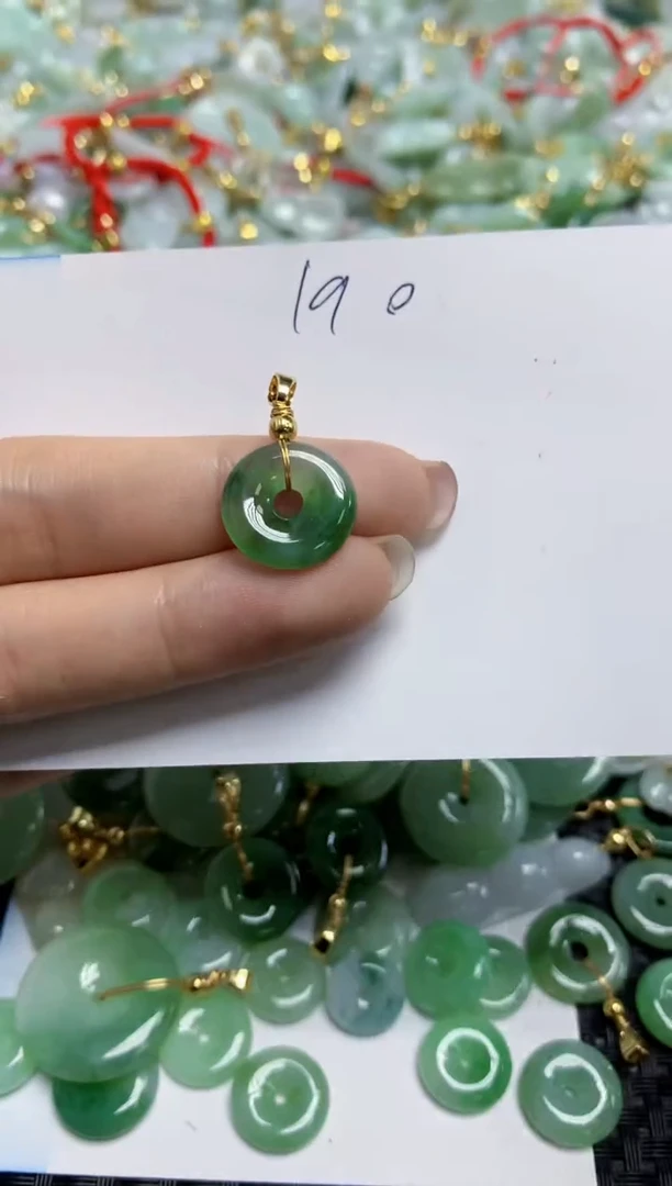 【闪购商品】翡翠颈饰合金   天然A货翡翠