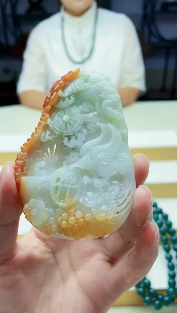 未镶嵌定制翡翠毛货09150323