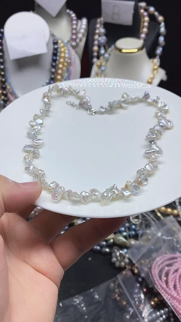 【闪购商品】淡水珍珠颈饰未镶嵌多人