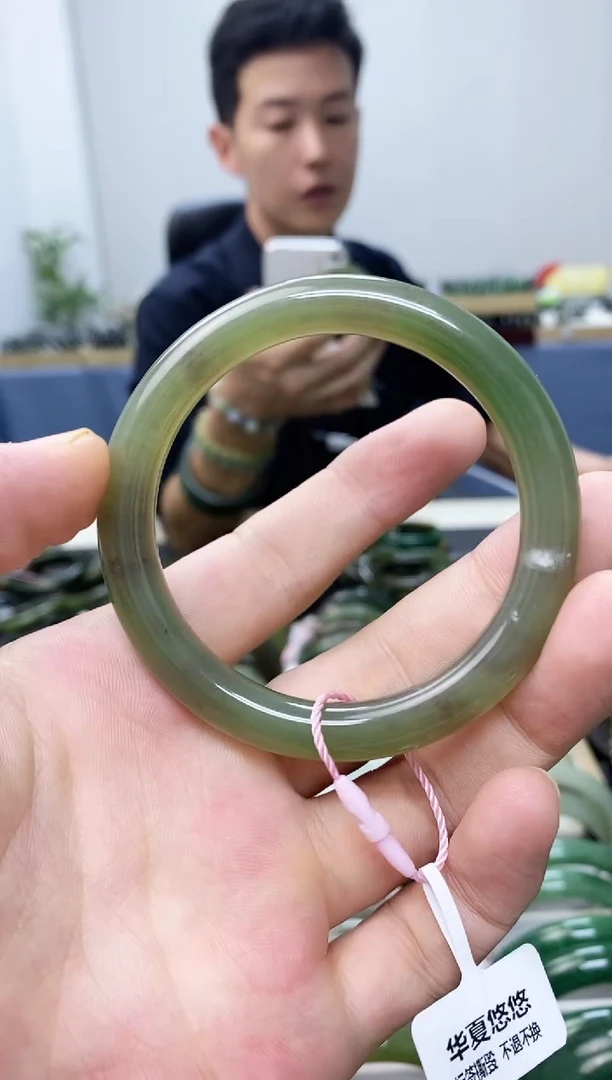 和田玉手镯未镶嵌54.3