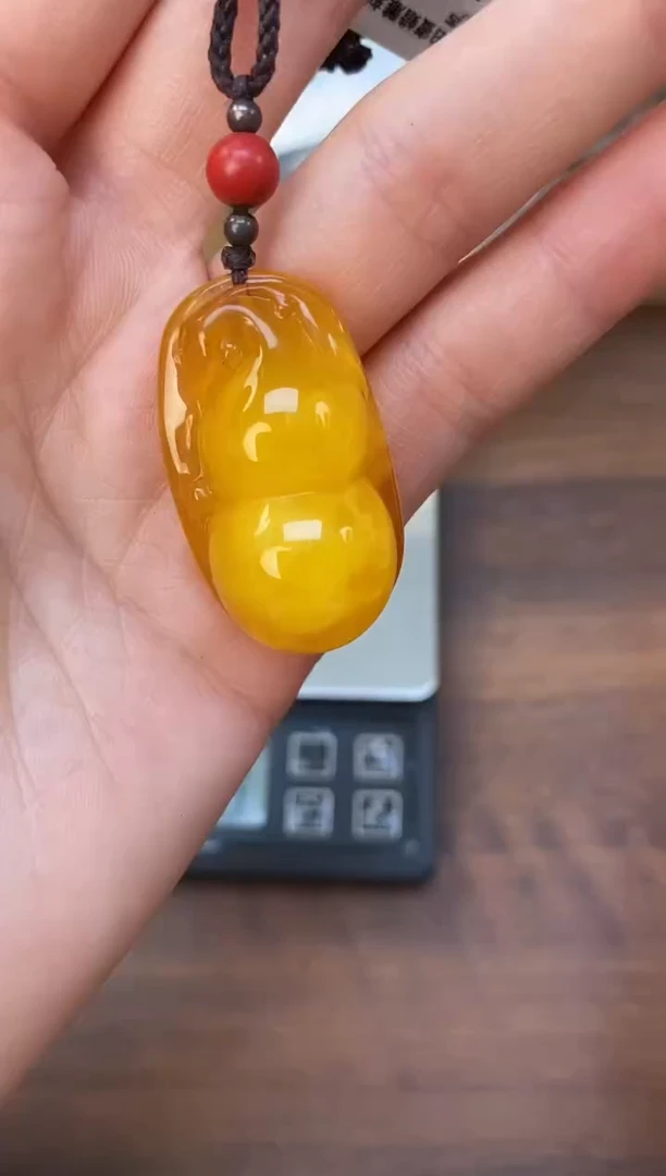 裸石琥珀未镶嵌天然琥珀蜜蜡
