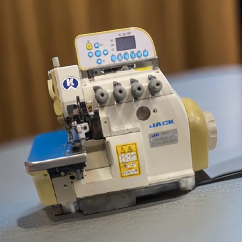 正品杰克904E全电脑锁边机裁缝拷边电动缝纫机工业缝纫机自动剪线