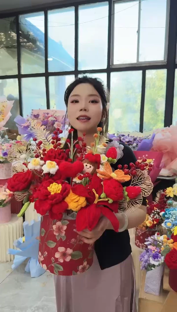 非遗手工定制花束，孤品清仓！！