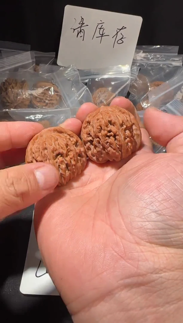 把件文玩核桃汉高山虎头