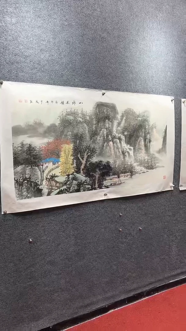 国画卢少波/国画/扇面