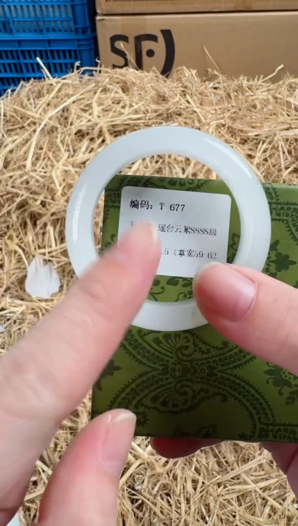 未镶嵌手镯石英质玉T-677