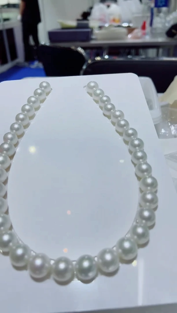 未镶嵌项链海水珍珠澳白 不退换总148000