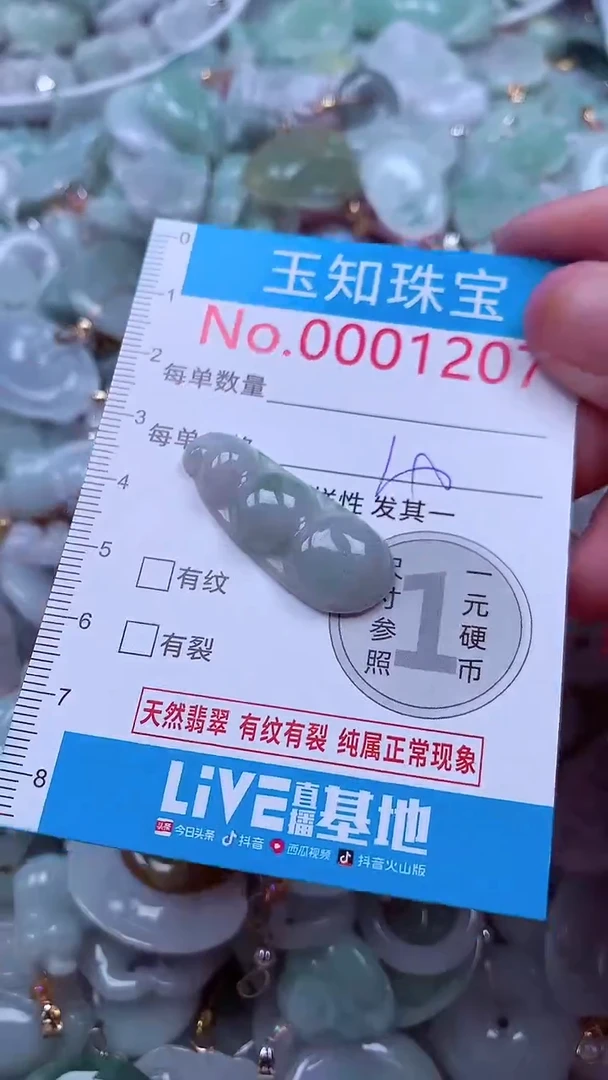 吊坠(不含链)未镶嵌翡翠1207