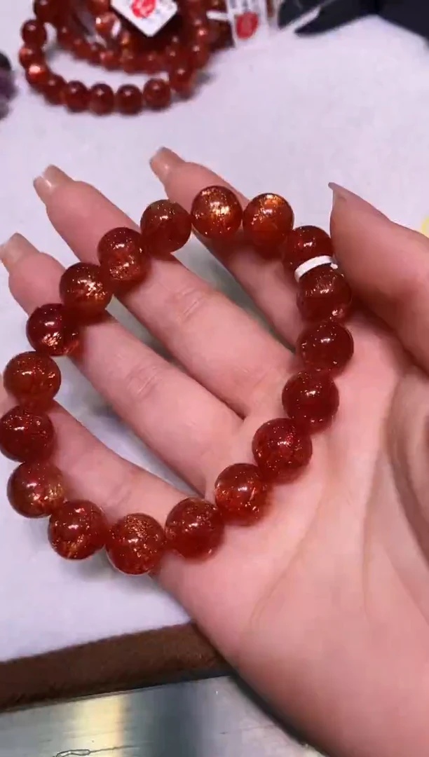 未镶嵌手链长石多样性发其一金太阳11.5+