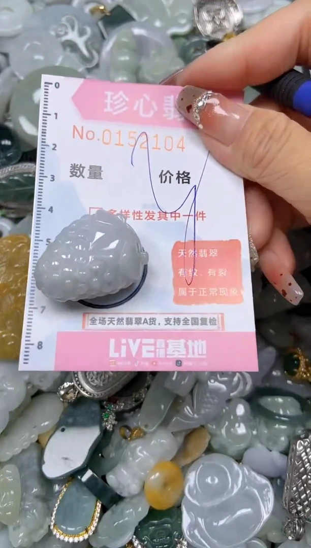 【闪购商品】翡翠颈饰未镶嵌闪购链接0152104