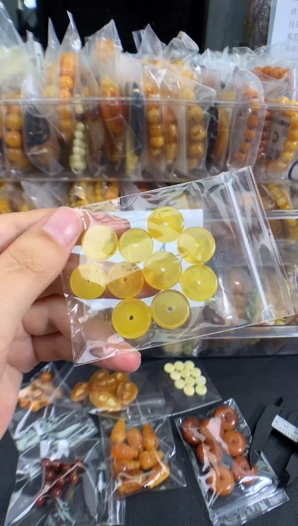 琥珀未镶嵌珠宝奇石多样性发一件
