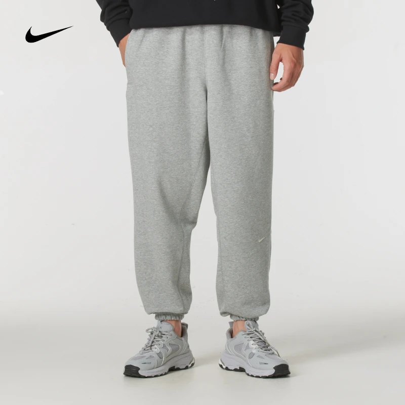 NIKE耐克卫裤男装新款针织运动裤篮球跑步裤子休闲束脚长裤FZ0225