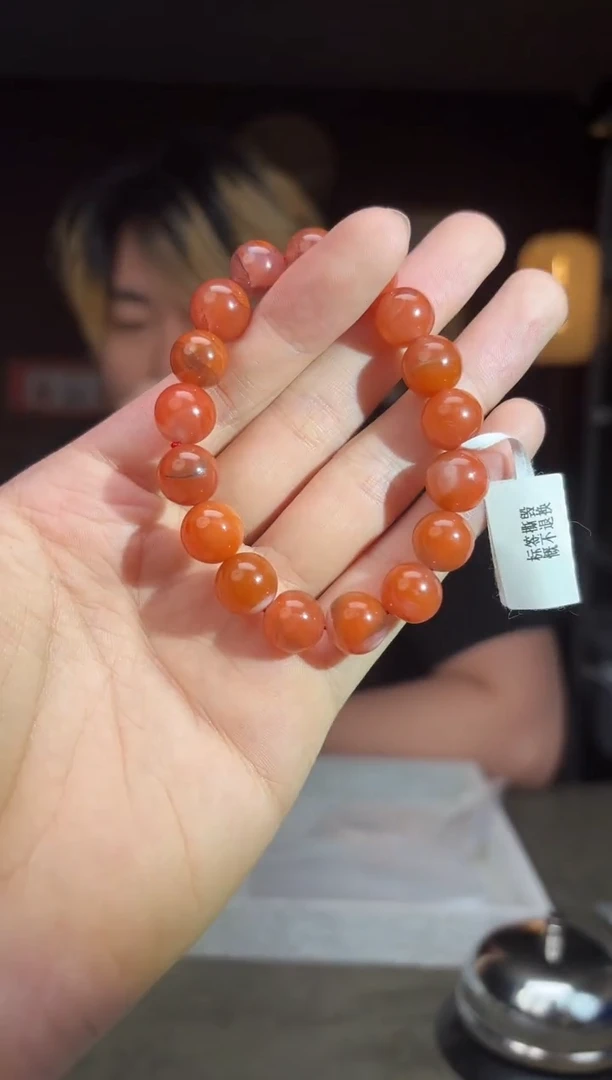 颈饰未镶嵌南红玛瑙c53