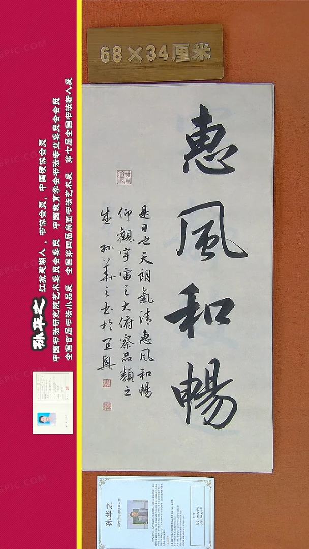 【闪购商品】书法181a孙华之书法作品