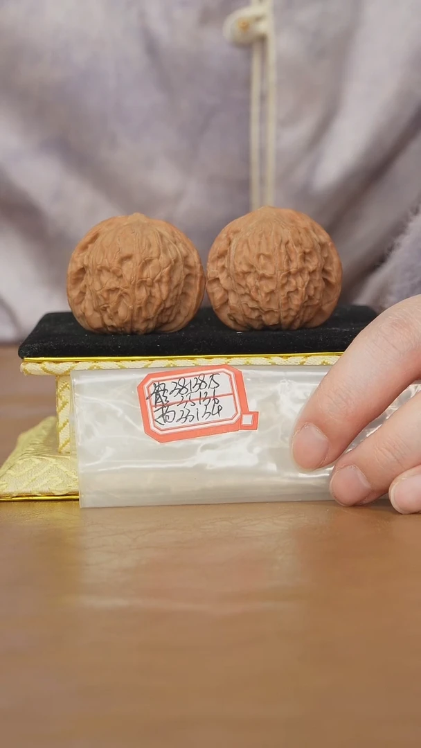 把件文玩核桃非嫁接将军帽