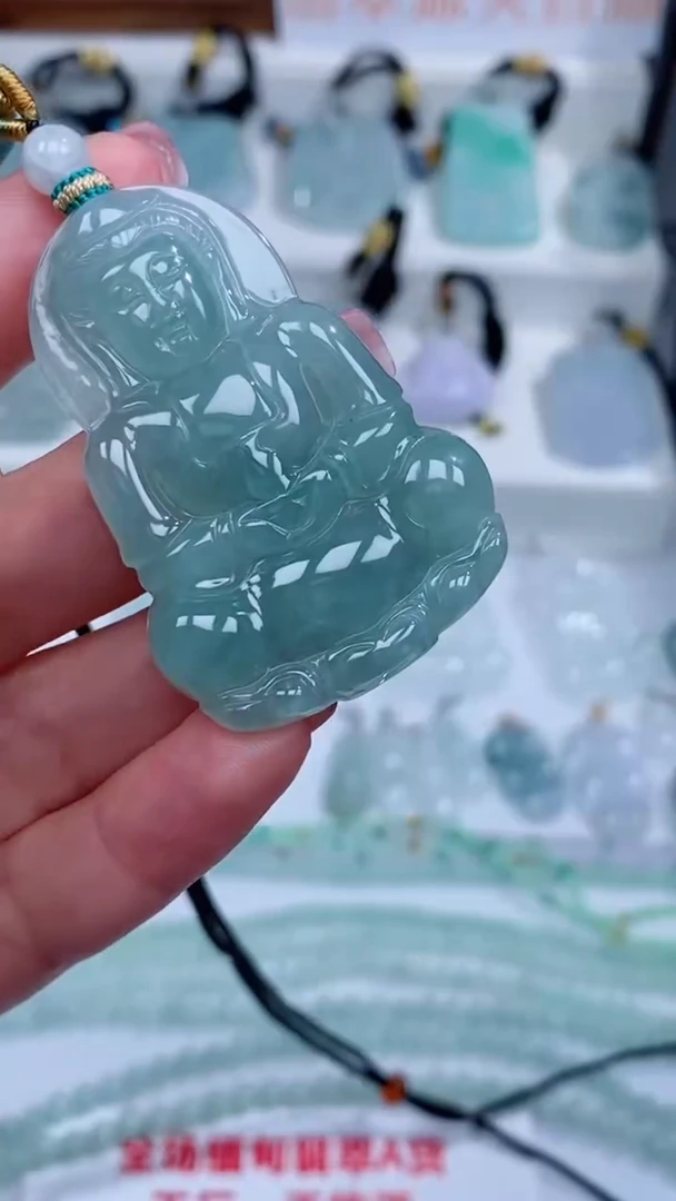 翡翠未镶嵌颈饰吊坠