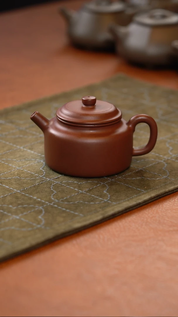 茶壶紫砂执素 素心应物 德钟 底槽青