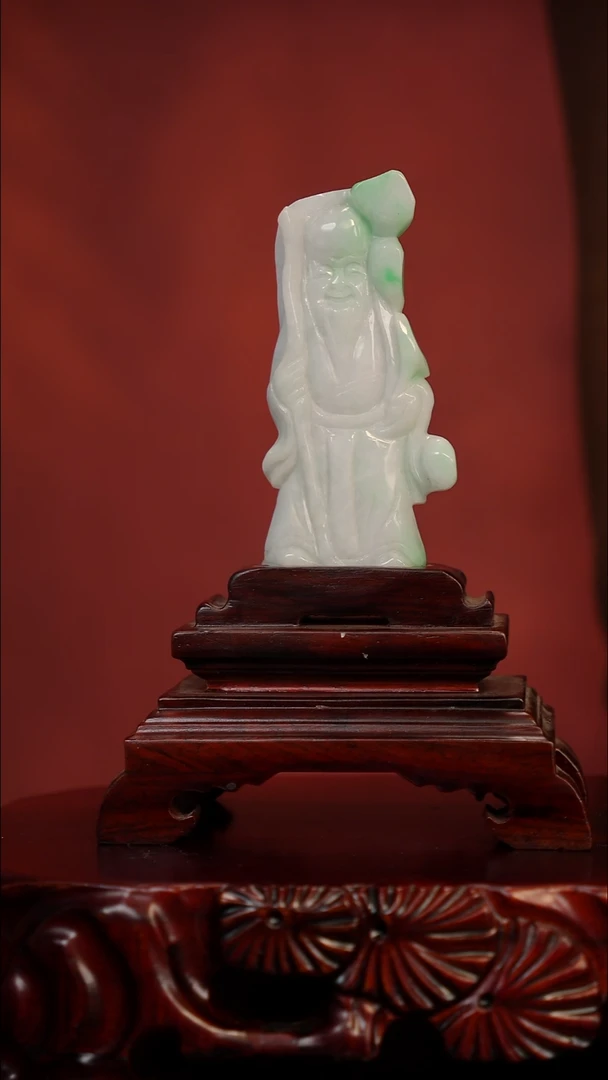未镶嵌摆件翡翠寿星
