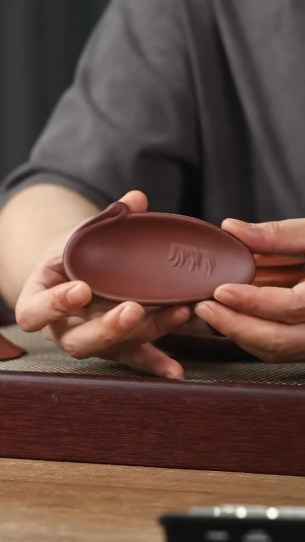 茶壶紫砂YZGT15761仙鹤茶则