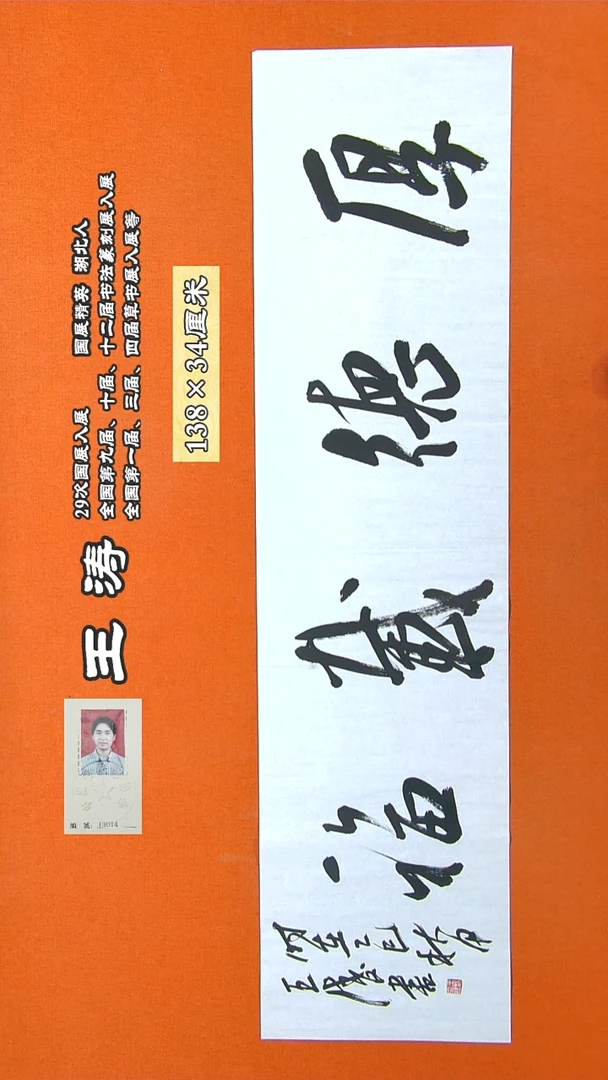 书法223R王涛书法作品