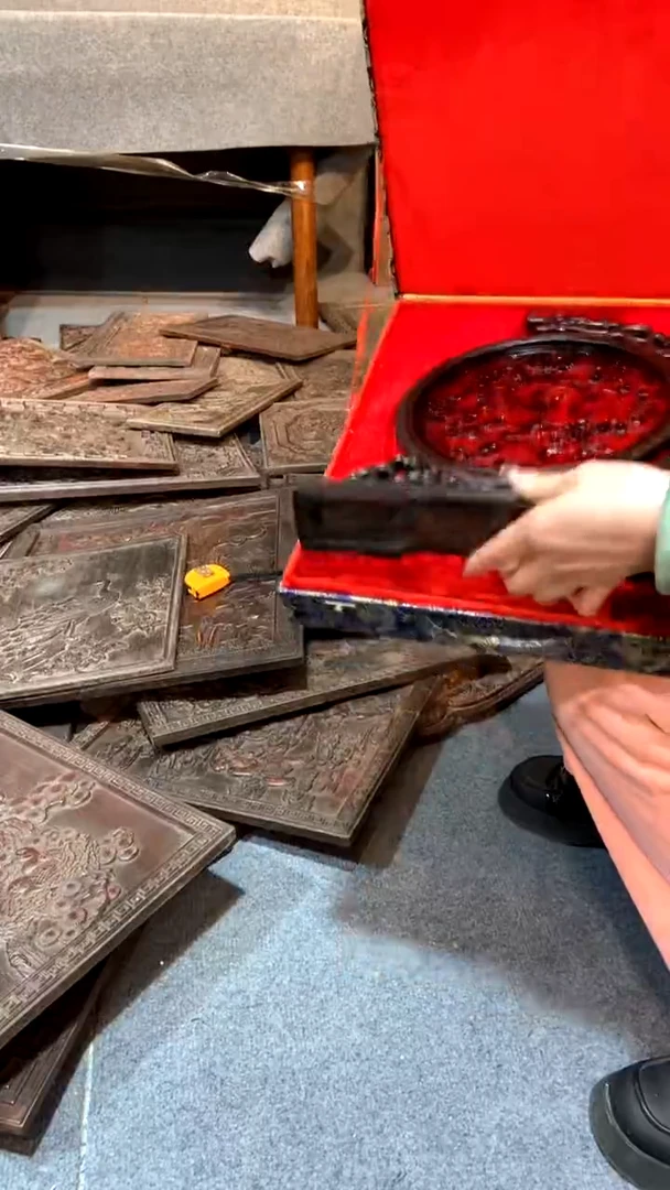 【闪购商品】木紫檀雕刻一物一拍以直播间为准