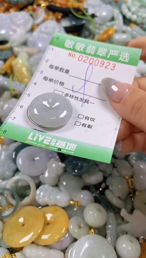 翡翠未镶嵌颈饰闪购0200923