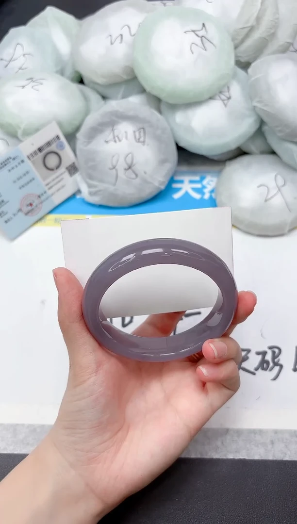 未镶嵌手镯石英质玉69-58.5