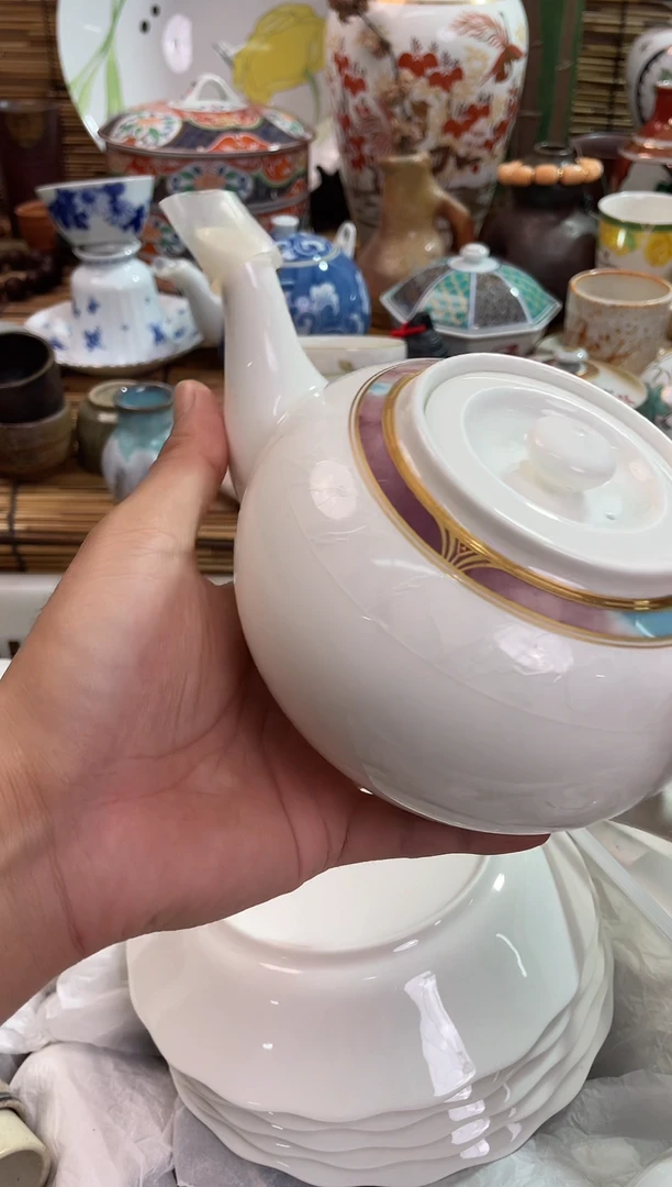 泽武红茶壶梅花口
