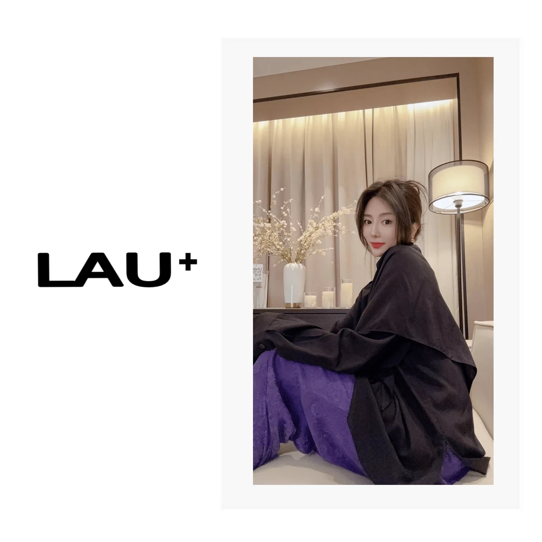 LAU+【漫心】夏季设计师款 轻奢时尚休闲宽松上衣