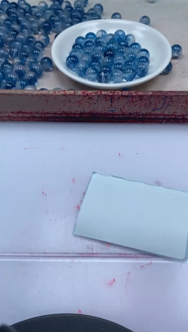 【闪购商品】水晶颈饰未镶嵌w2023蓝幽灵烤色12mm*10颗