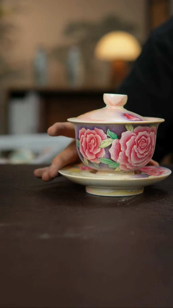 杯景德柴烧手作多人瑕疵