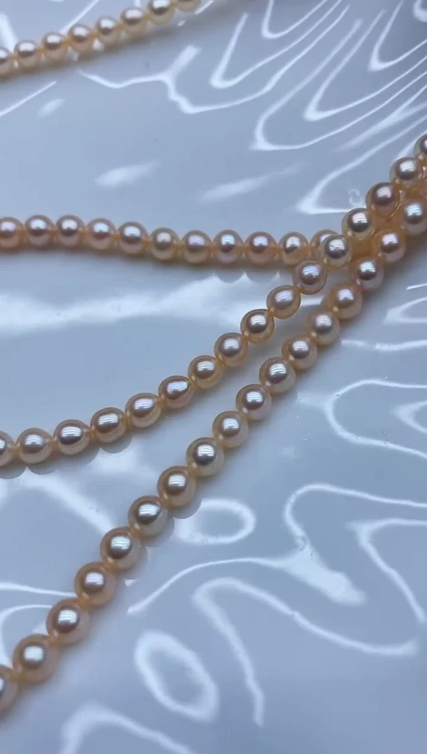 项链银S925镶嵌淡水珍珠项链多样性发其一