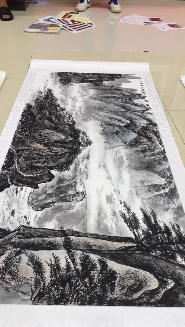 国画贺润川精品作品