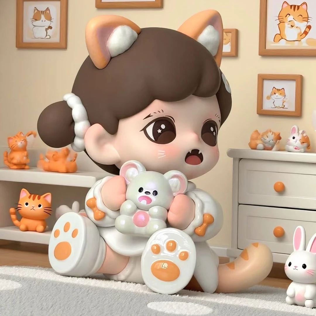 TNTSPACEzoraa喵呜·猫颜社mini系列手办盲盒