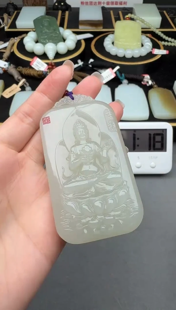 颈饰未镶嵌和田玉3