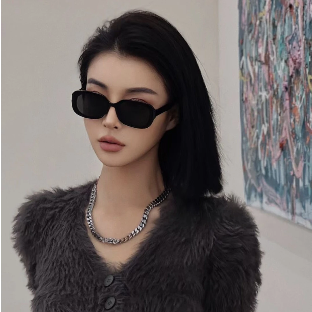 【迪力Delyar】高清尼龙猫眼墨镜男女时尚太阳镜复古百搭欧美风
