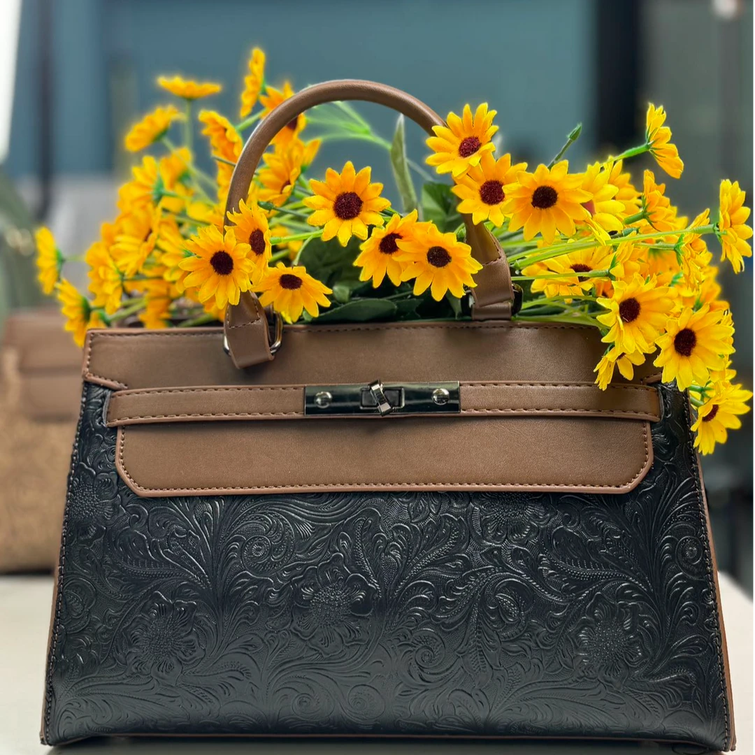 4082高级感新款时尚手提包单肩斜挎中年妈妈包