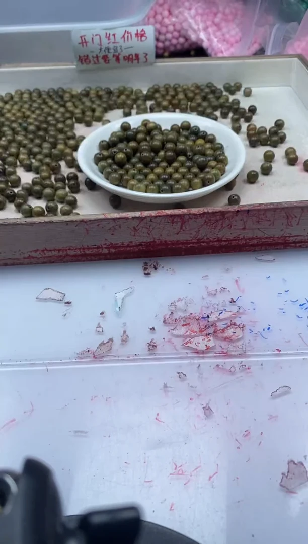 【闪购商品】檀香木散珠w992绿檀8mm*50颗两单随三通