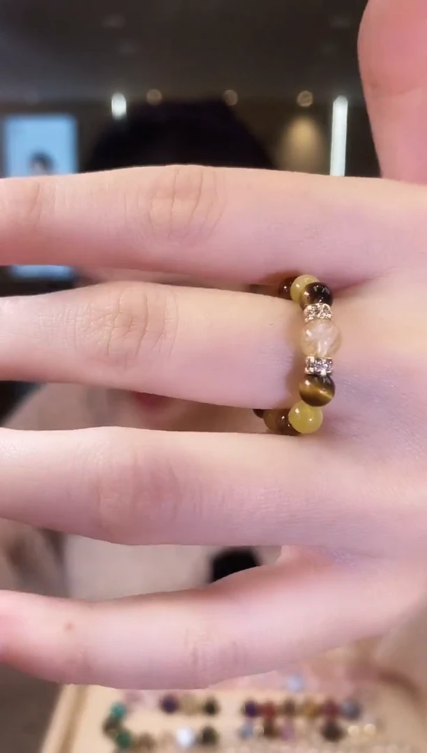 水晶戒指未镶嵌01天然宝石