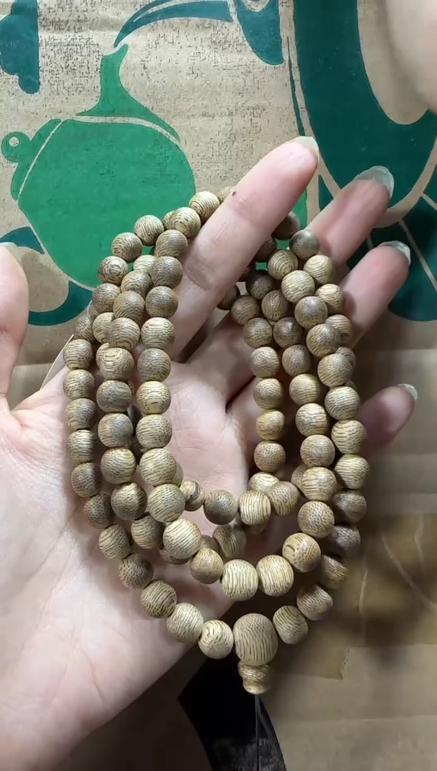 【闪购商品】沉香手串W01蛇皮纹0.8多圈多样性发货发其一