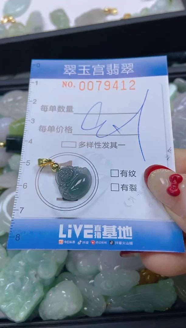 【闪购商品】翡翠颈饰未镶嵌闪购0079412