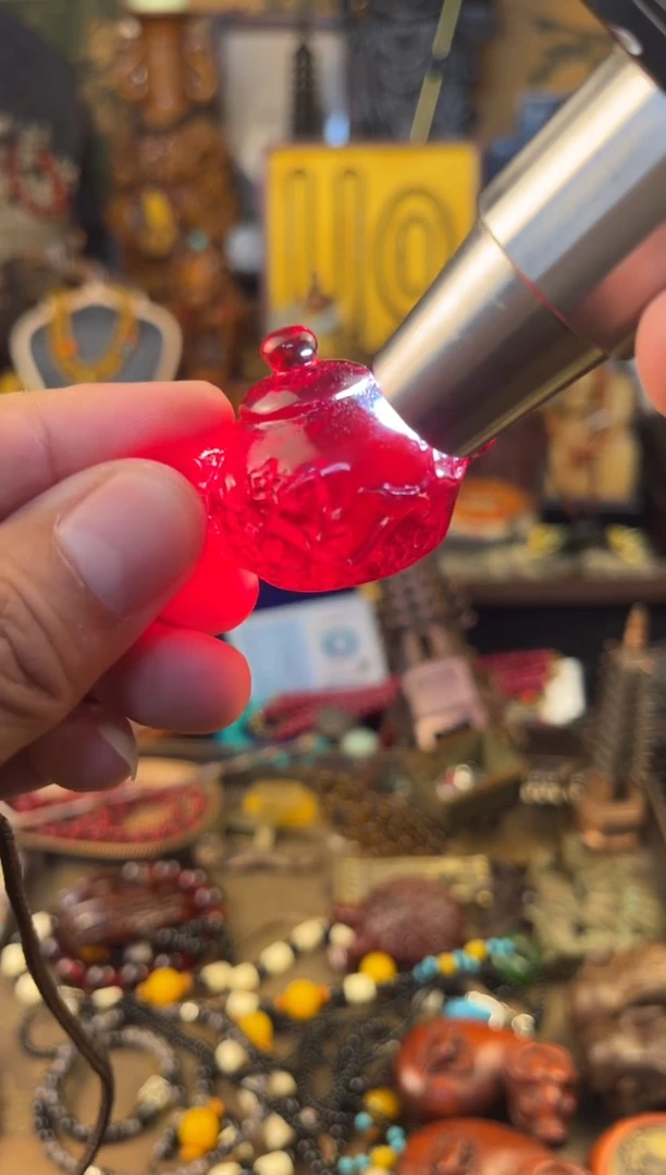 滴血莲花菩提把件三三甄选