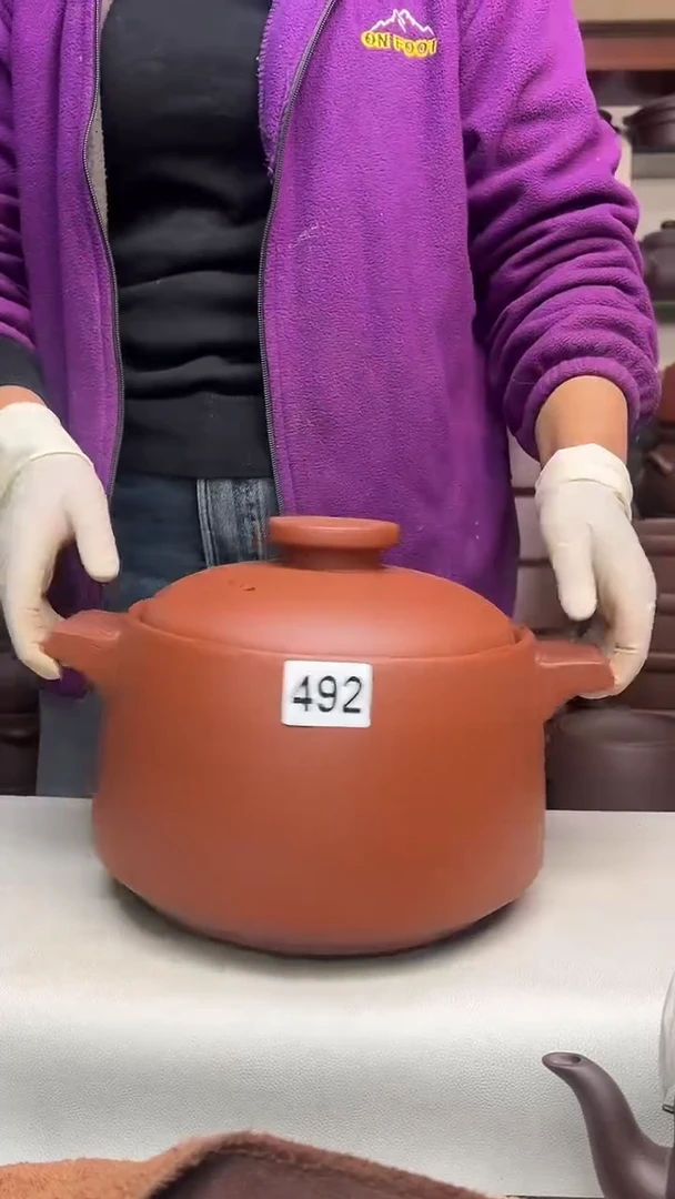 宜兴紫砂微瑕5升螺纹款492