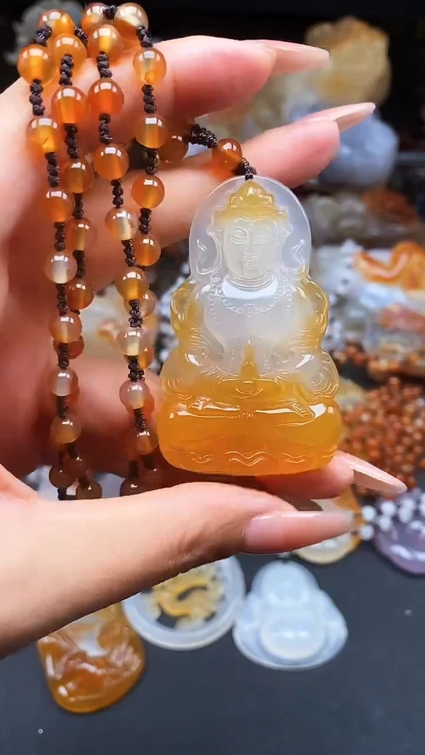 玛瑙/玉髓颈饰未镶嵌dd