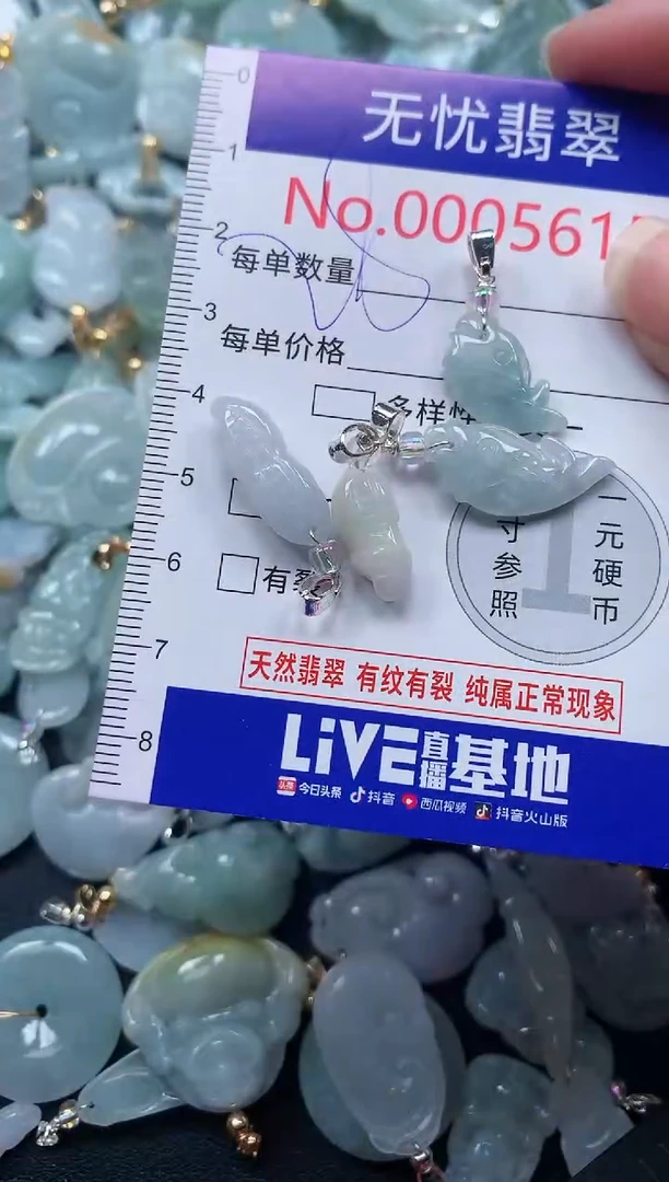 颈饰未镶嵌翡翠5615