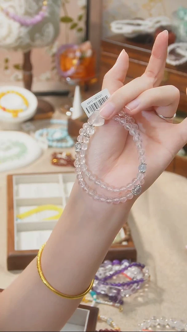 【闪购商品】水晶手串未镶嵌 颜色微差多样性发货发其一