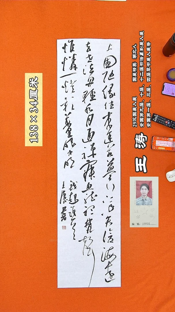 书法92R王涛书法作品