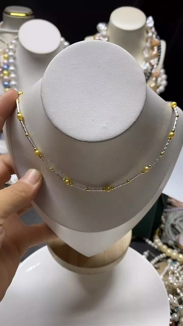 颈饰未镶嵌淡水珍珠多人