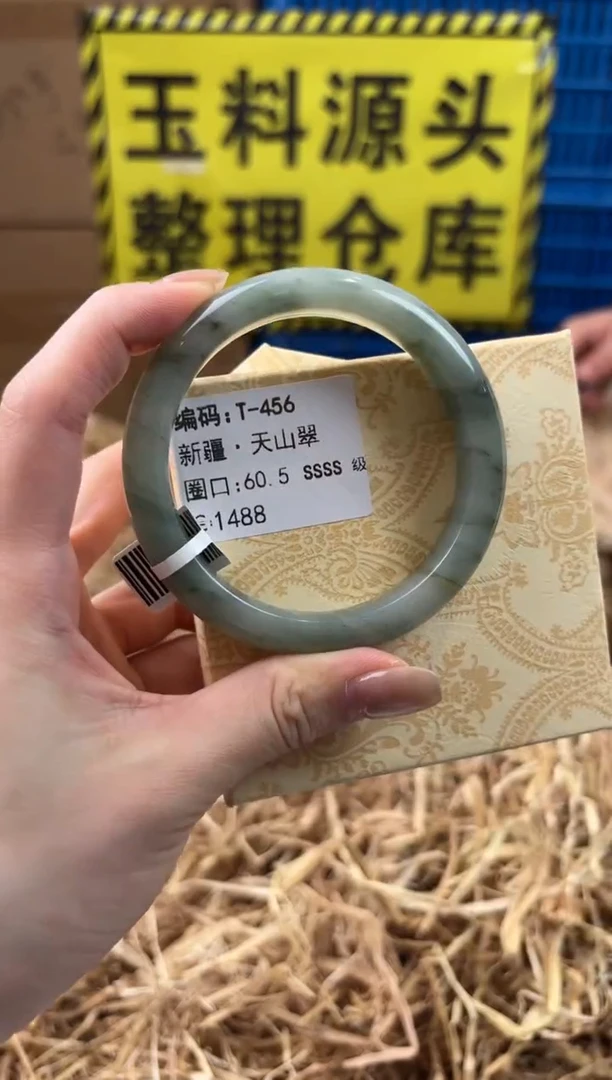 未镶嵌手镯石英质玉T-456